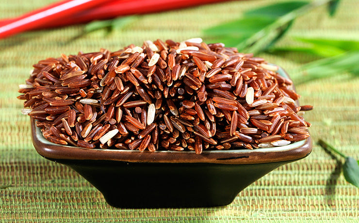 Brown rice with lemon flavor